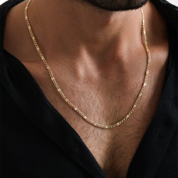 Slim Line Figaro Erkek Zincir - Midas