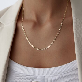 Slim Line Figaro Zincir - Midas