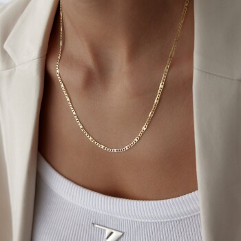 Slim Line Figaro Zincir - Midas (1)