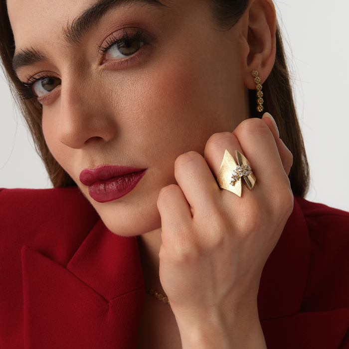 Sloane Altın Yüzük - Özkonak