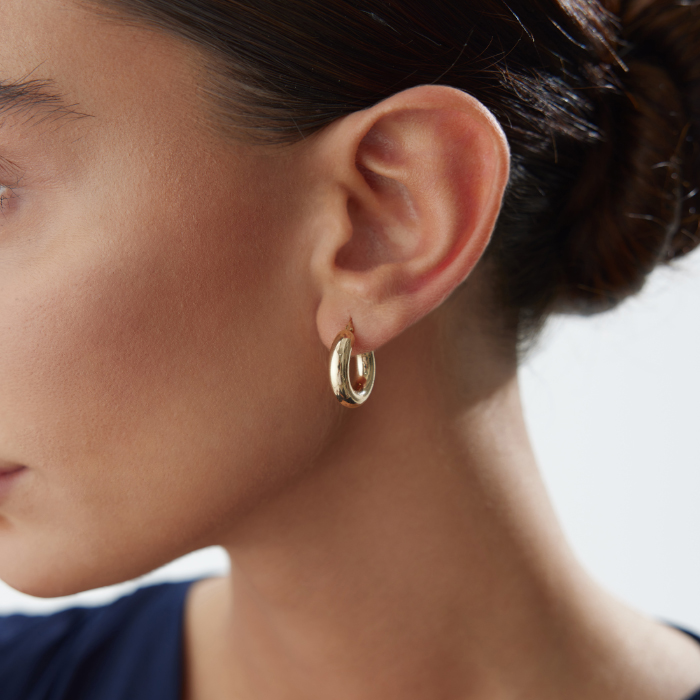 Small 5mm Bombe Halka Küpe - Tuana (1)