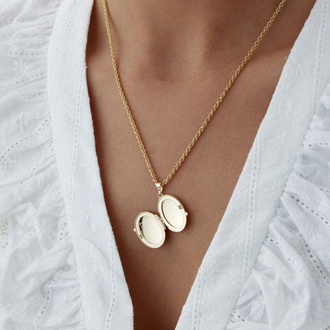 Small Anka Kuşu Kapaklı Kolye - 3