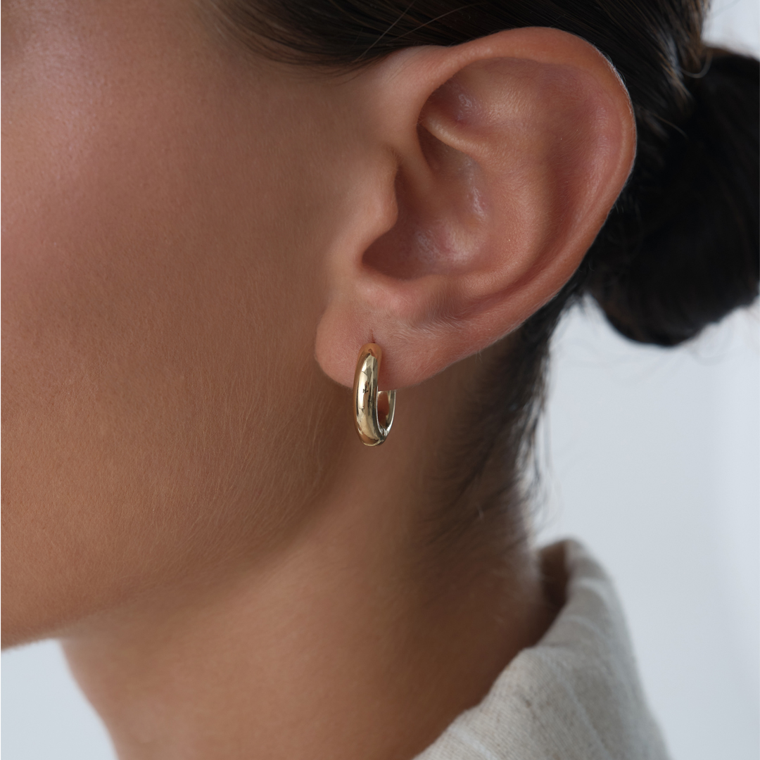 Small Pure Circle Küpe - 2