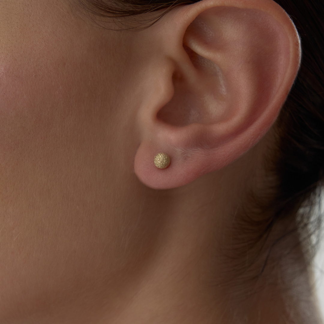 Small Shine Dot Küpe - 1