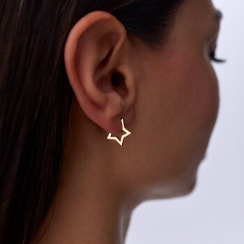 Small Star Küpe - Koçak