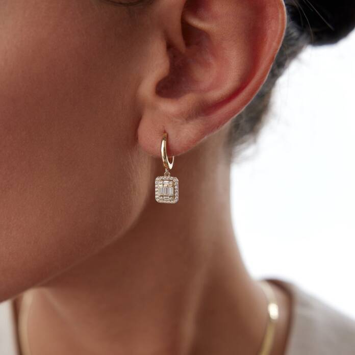 Snake Baget Küpe - 1