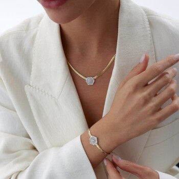 Snake Köşeli Trapez Set - Dilmener