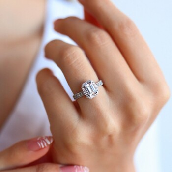 Sonsuz Işık Baget Yüzük - Oragold Orhan