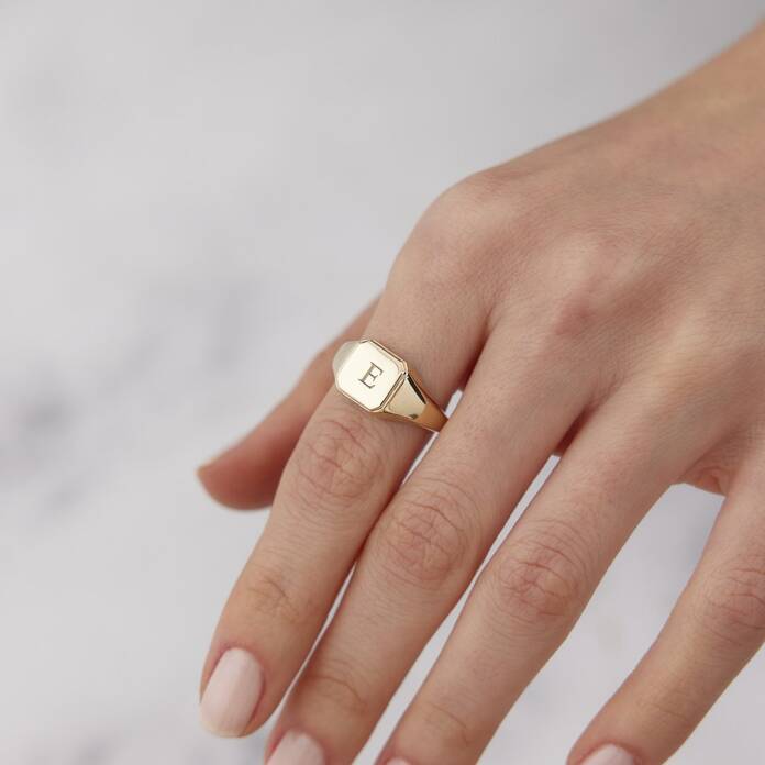 Şovalye Harf Yüzük - 1