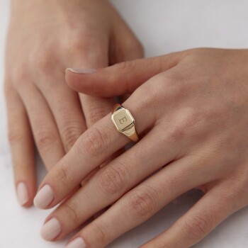 Şovalye Harf Yüzük - 3