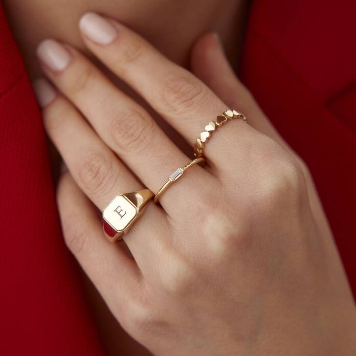 Şovalye Harf Yüzük - 4