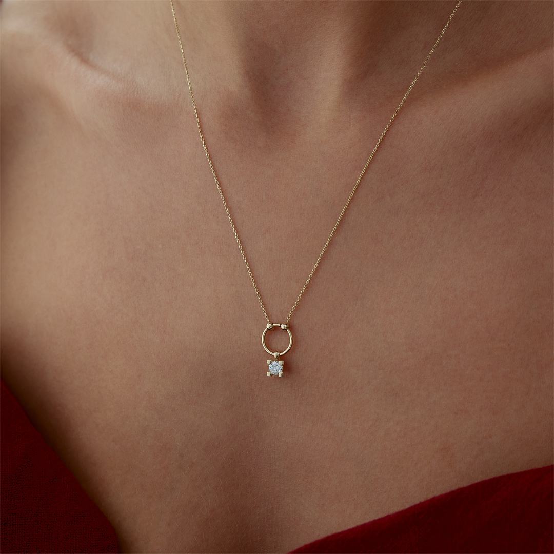 Sparkle Circle Kolye - 2