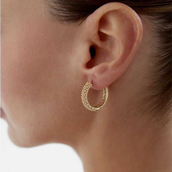 Spiral Loop Küpe - Rayna (1)