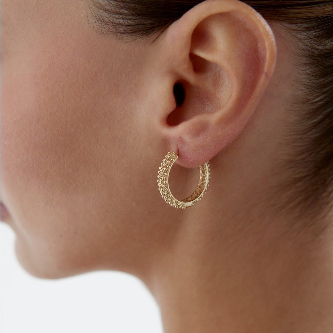 Spiral Loop Küpe - 2