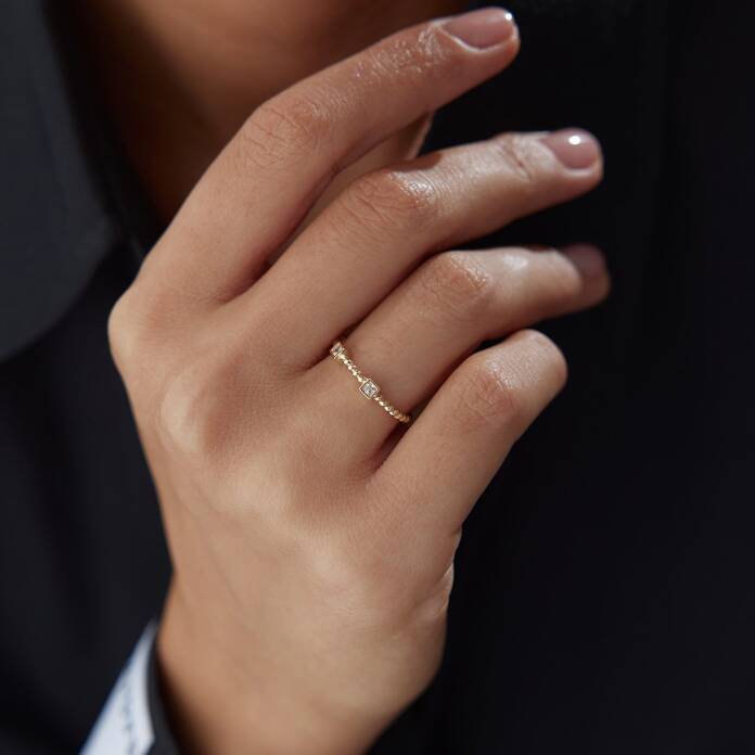 Square Burgu Yüzük - 2