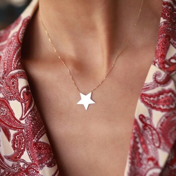 Star Plaka Kolye - Cemart