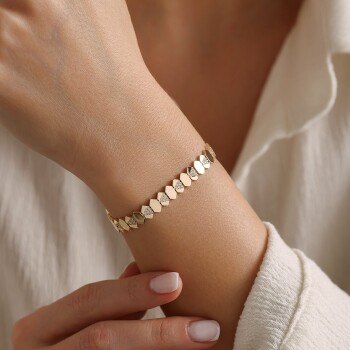 Stone Altıgen Bileklik - Özer (1)