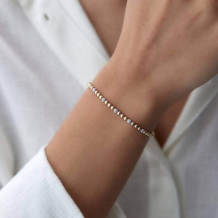 Stone Ball Slim Bileklik - 1