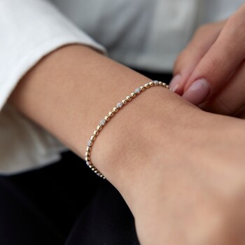 Stone Ball Slim Bileklik - 3