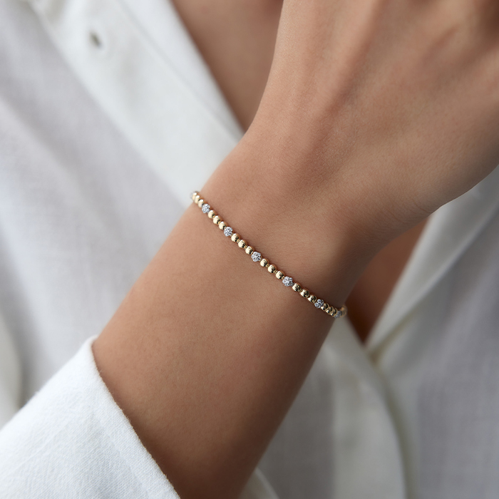 Stone Ball Slim Bileklik - Ali Altınbas