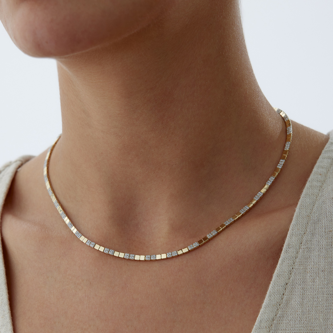 Stone Cube Blok Zincir - 3