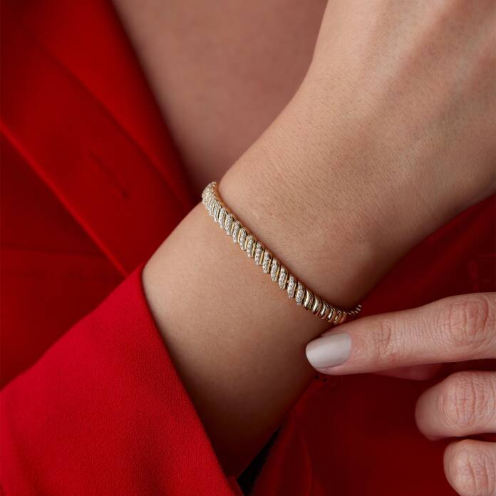 Stone Es Es Vin Bileklik - 4