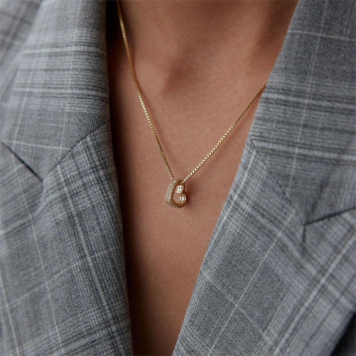 Stone Kalp Kolye - Koçak (1)