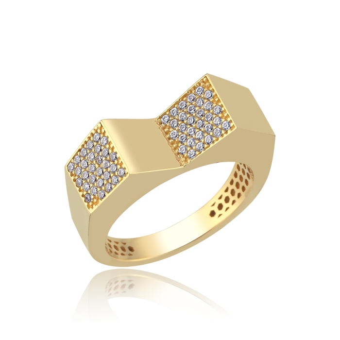 Stone Side Altın Yüzük - Özkonak