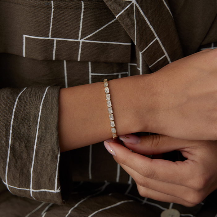 Stones Kapsul Bileklik - Rayna (1)