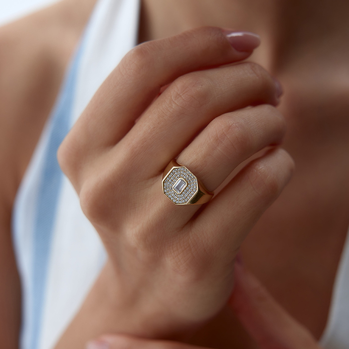 Straf Şovalye Yüzük - Rayna