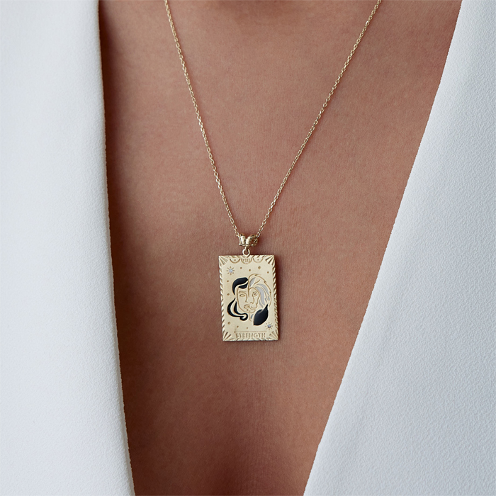 Strength Tarot Kolye - Simoro (1)