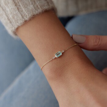 Su Yeşili Baget Bileklik - Rayna