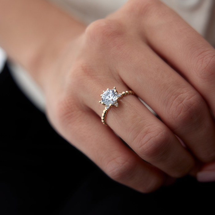 Sun Shine Tektaş Yüzük - 3