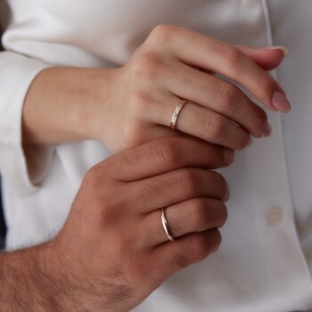 Sunrise Çift Alyans - Tülay Alyans (1)