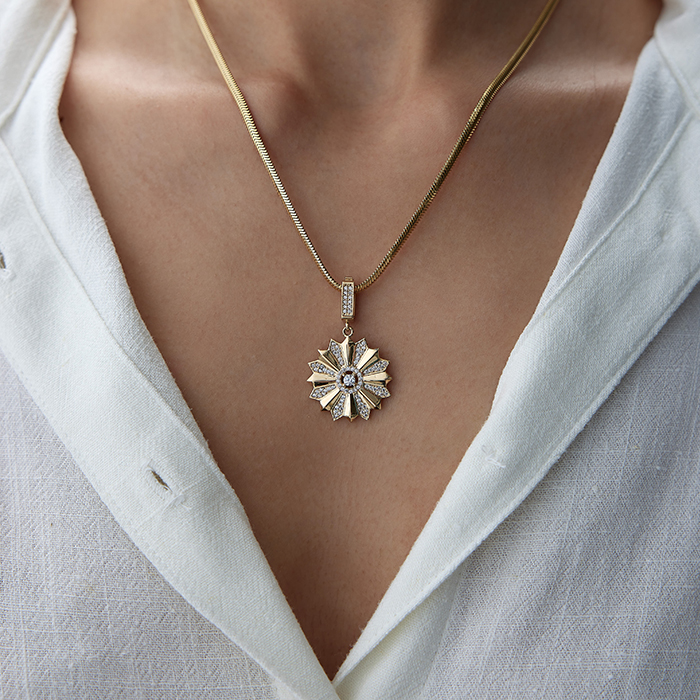 Sunrise Madalyon Kolye - Koçak