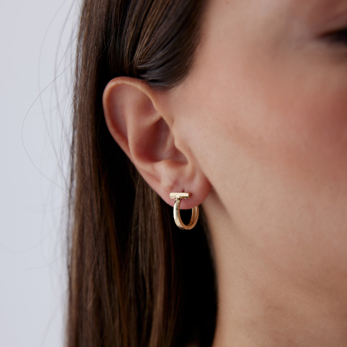 T Yuvarlak Küpe - Durin (1)