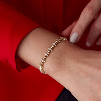 Tamtur Taşlı Bombe Shuriken Bileklik - Alen (1)