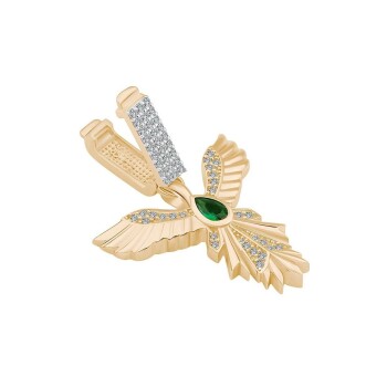 Taşlı Anka Kuşu Sallantılı Charm - Ema (1)