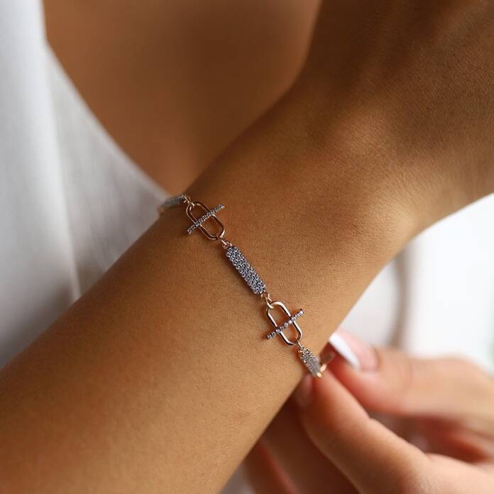 Taşlı Ataç Bileklik - 2