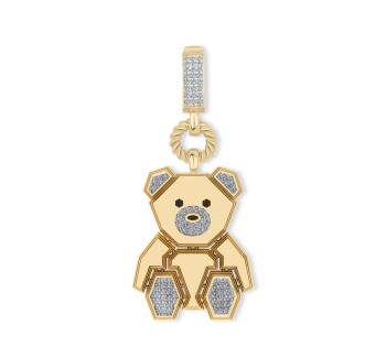 Taşlı Ayıcık Charm - Ema