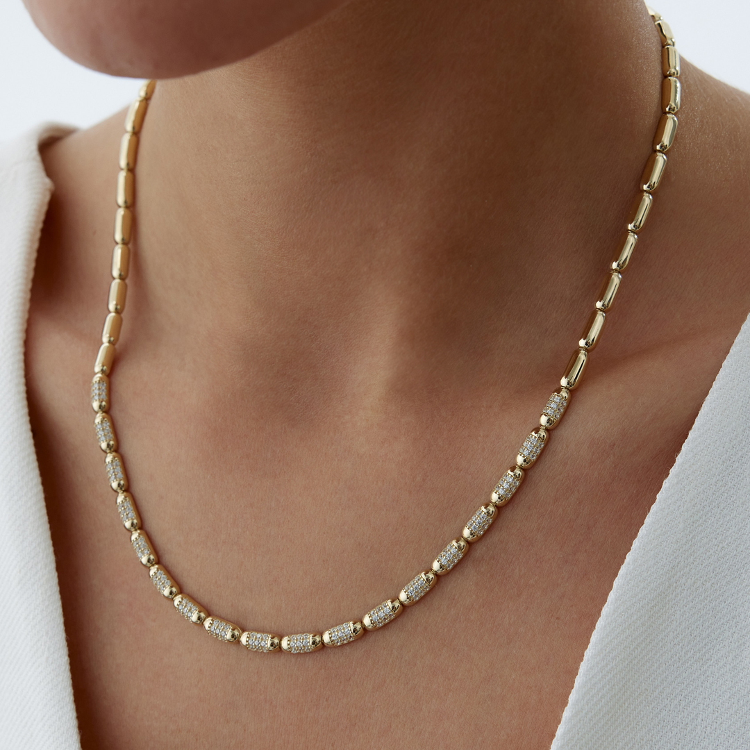 Taşlı Bakla Zincir - 1