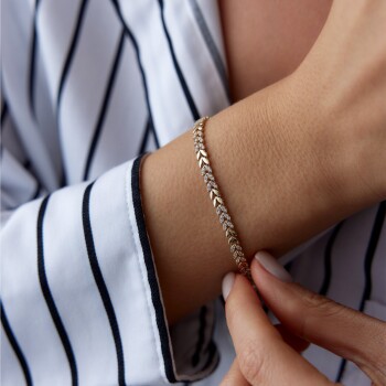 Taşlı Başak Bileklik - Özer (1)