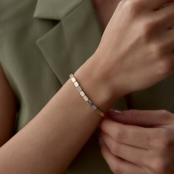 Taşlı Chocolate Bileklik - Rayna (1)