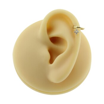 Taşlı Çiçek Sallantılı Helix - Dianora (1)