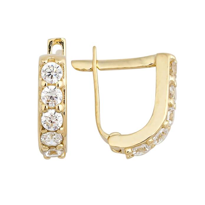 Taşlı Çocuk Küpesi - 1