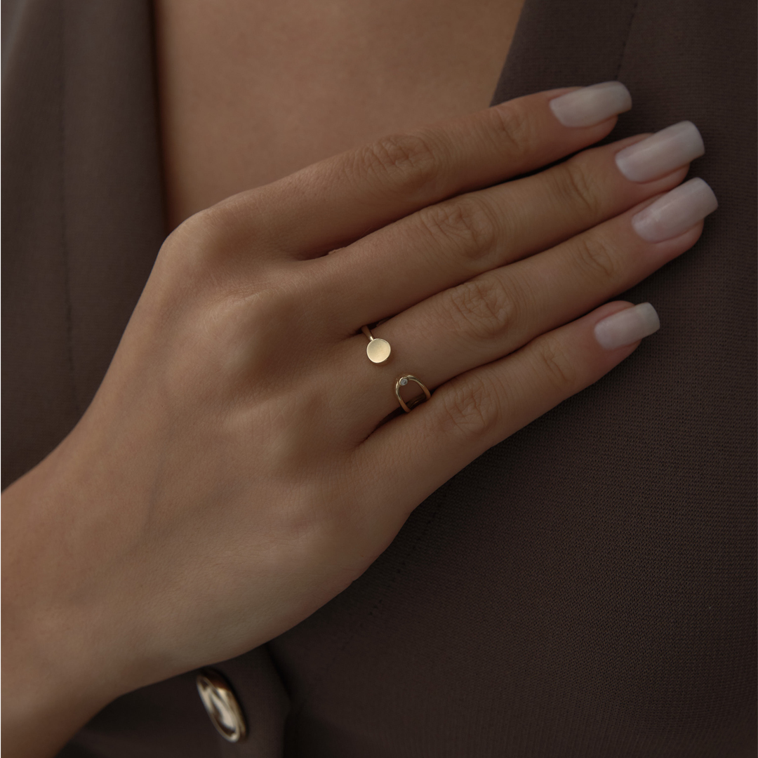 Taşlı Denge Yüzük - 3