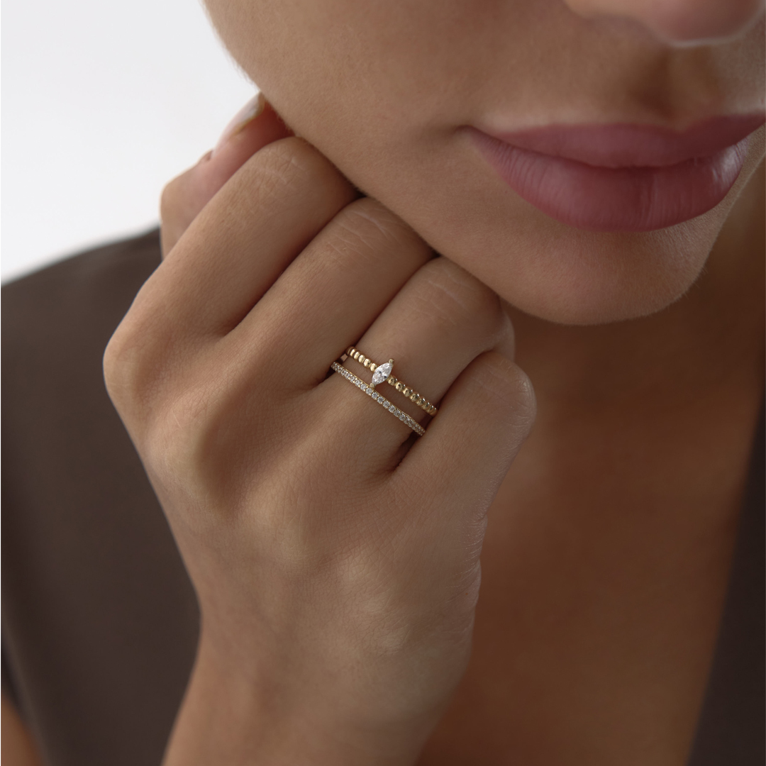 Taşlı Eküri Yüzük - 3