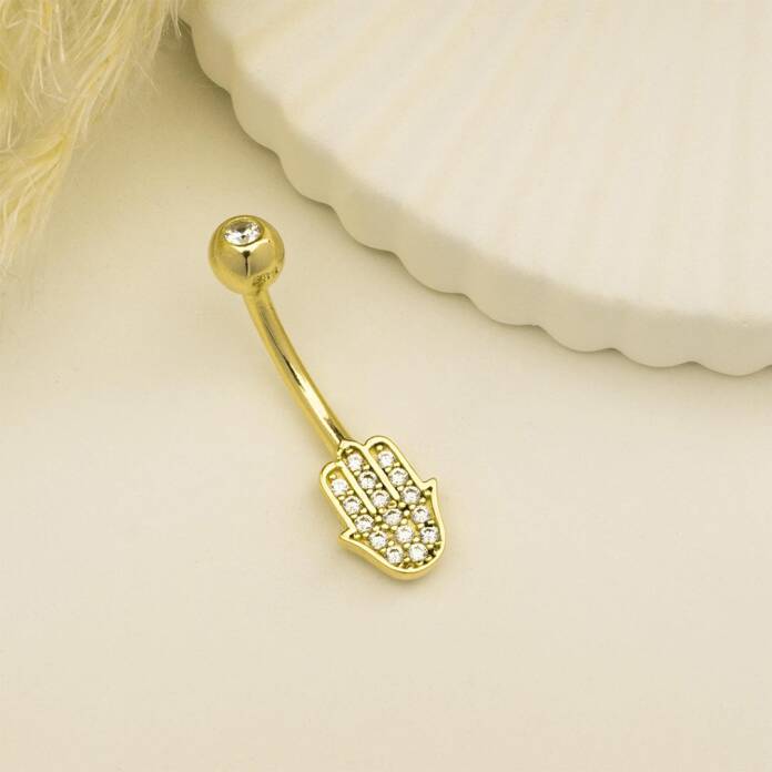 Taşlı Fatma Ana Göbek Piercing - 2