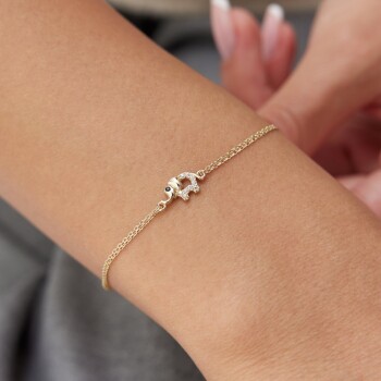 Taşlı Filli Bileklik - Rayna