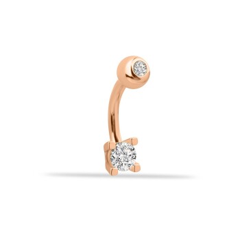 Taşlı Göbek Piercing - Dianora